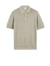Aspesi Beige Polo Shirt Short Sleeve In White