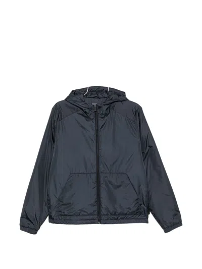 Aspesi Hooded Zip-up Windbreaker In Animal Print