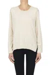 Aspesi Back Neckline Pullover In Neutral