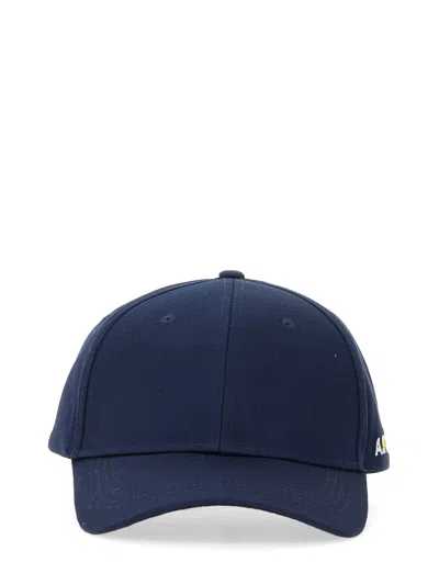 Aspesi Baseball Hat With Logo In Blue