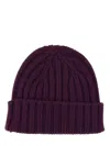 Aspesi Beanie Hat In Purple