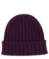 Aspesi Beanie Hat In Violet