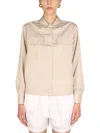 Aspesi Beige Regular Solid Shirt In Neutral