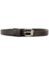 Aspesi Belt Classic Brown In Brown