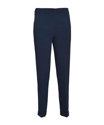 Aspesi Belt Loop Belt Casual Pants In Black