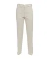 Aspesi Belt Loop Casual Pants In Neutral