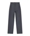 Aspesi Cotton Trousers In Black