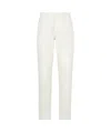 Aspesi Belt Loop Casual Pants In White