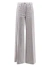 Aspesi Belt-loop Palazzo Pants In Multi