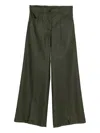 Aspesi Belt-loop Trousers In Gray