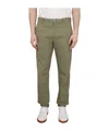 Aspesi Belt Loops Slacks In Green