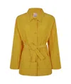 Aspesi Teria Belt Jacket In Orange