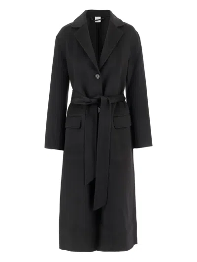 ASPESI BELTED WOOL COAT