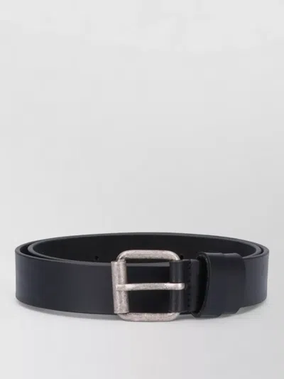 Aspesi Belts Adjustable Length Metal Buckle Multiple Holes