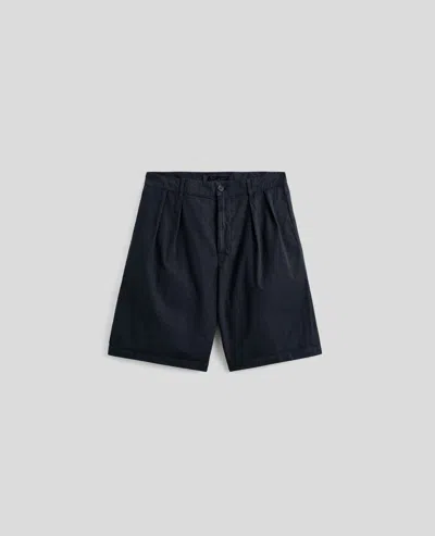 Aspesi Bermuda In Tela Di Cotone - Navy