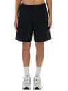 Aspesi Bermuda Nemo Relaxed Shorts In Blue