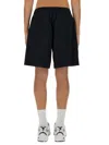 Aspesi Bermuda Nemo Relaxed Shorts In Blue