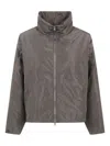 Aspesi Birretta Front Zip Jacket In Multi