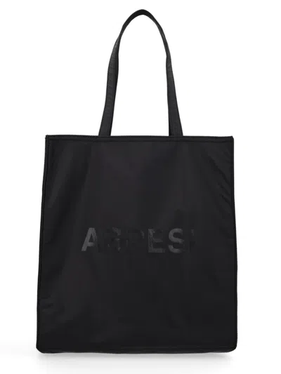 Aspesi Black Polyamide Handbag