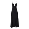 Aspesi Long Summer Dress In Black