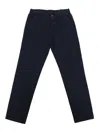 Aspesi Button Trousers In Blue