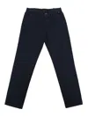 Aspesi Button Trousers In Blue