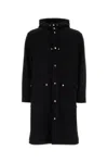 Aspesi Wool Blend Melton Loose Parka