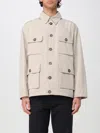 Aspesi Canvas 4-pocket Abisai Jacket In Sand