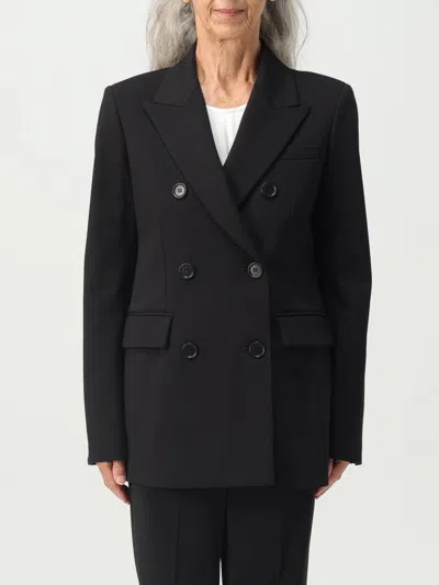 ASPESI BLAZER ASPESI WOMAN COLOR BLACK,e85590002
