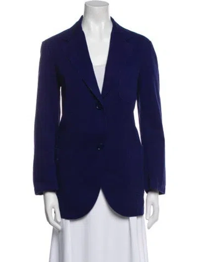 Pre-owned Aspesi Blazer In Blue