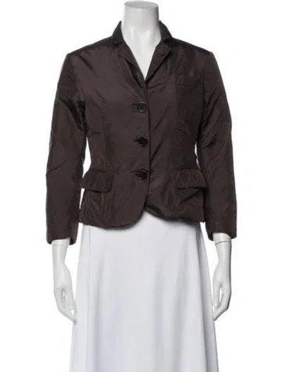 Pre-owned Aspesi Blazer In Brown