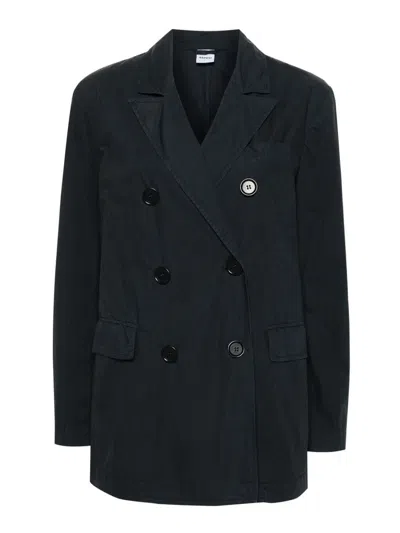 Aspesi Blazer In Dark Blue