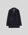 ASPESI BLAZER IN DENIM DI COTONE - DENIM