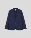 Aspesi Blazer In Nylon Stretch - Blu