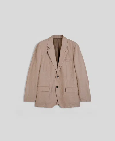 Aspesi Blazer James In Twill Di Cotone - Beige