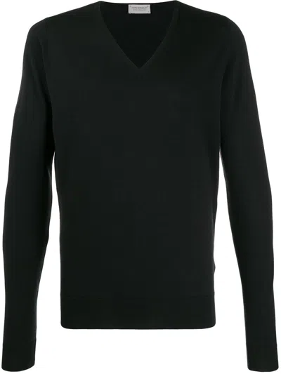 John Smedley Aspesi Turtle Neck In Black