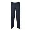 Aspesi Blue Cotton Denim Straight Trousers