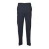 Aspesi Blue Cotton Pique Trousers