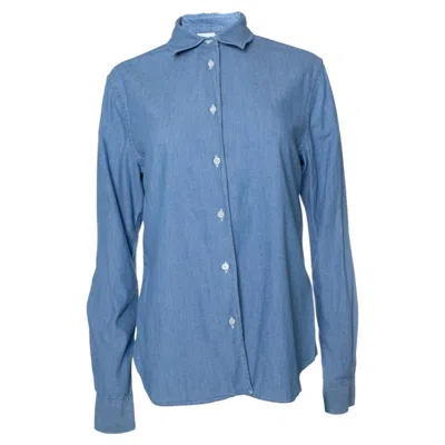 Pre-owned Aspesi , Blue Denim Shirt
