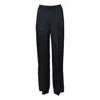 Aspesi Blue Viscose Twill Trousers