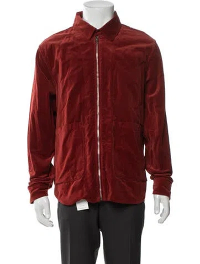 Pre-owned Aspesi Bomber Jacket In Red