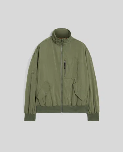 Aspesi Bomber Lako In Taffetã - Verde