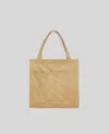 Aspesi Borsa Shopper In Velluto A Coste - Cammello In Brown