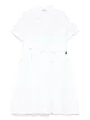 Aspesi Bow-detail Dress In White