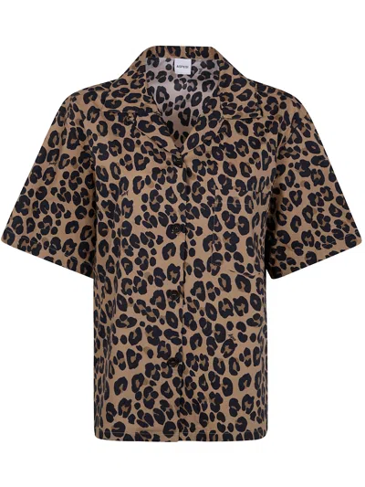 Aspesi Bowling Shortsleeves Shirt In Multi
