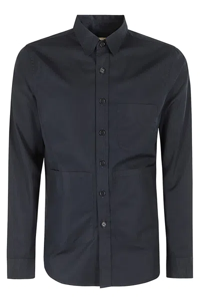 ASPESI ASPESI BOXY-FIT COTTON SHIRT WITH CLASSIC COLLAR
