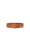 Aspesi Buckled Belt In Brown