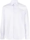 Aspesi Popeline Sedici Shirt With Breast-pocket In Purple