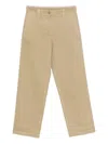 Aspesi Button-fastening Trousers In Neutral