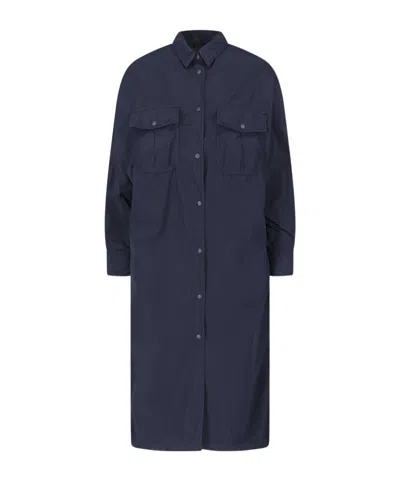 ASPESI ASPESI LONG SNAP-FRONT JACKET